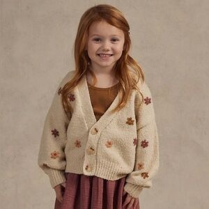 🍂 Rylee + Cru Boxy Crop Sweater Cardigan